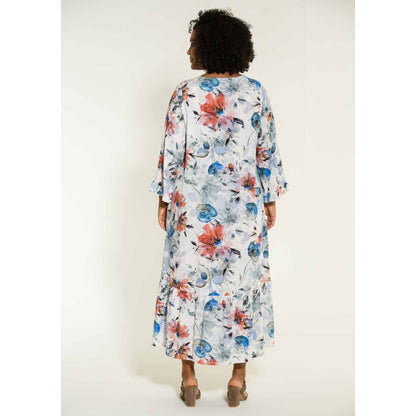 Studio Nadine Dress Dress Dusty blue flower