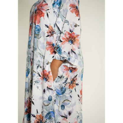 Studio Nadine Dress Dress Dusty blue flower