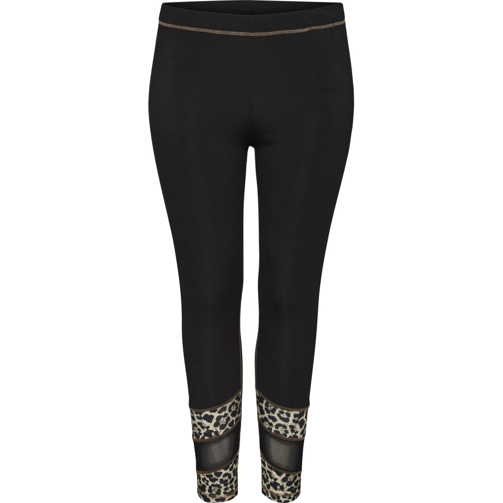 Studio SActive wear Leggings Leggings Black with leo print