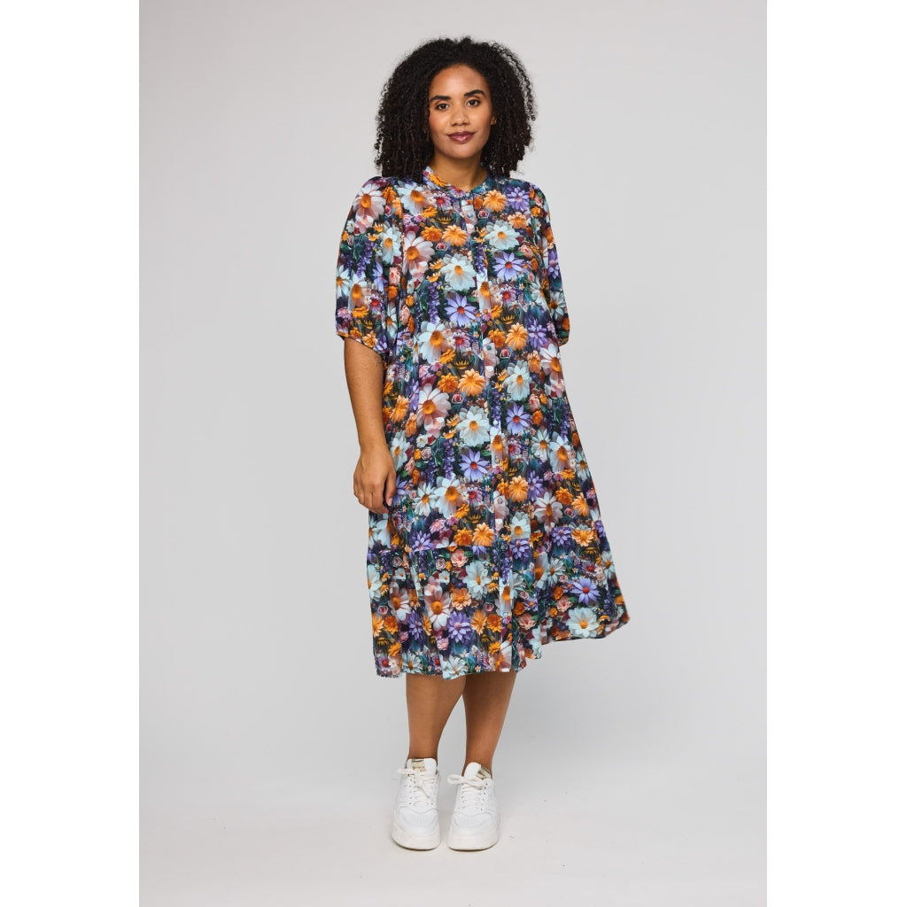 Studio SAgnethe Dress Dress Purple orange flowers