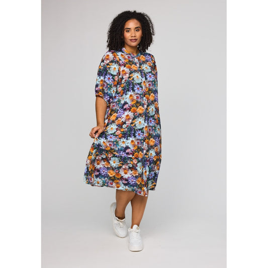 Studio SAgnethe Dress Dress Purple orange flowers