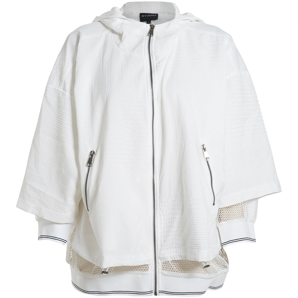 Studio SAlina Jacket with net linning Jacket White