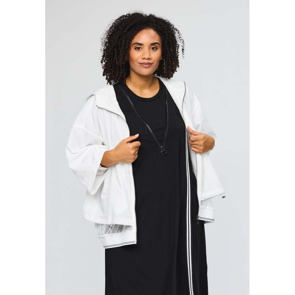 Studio SAlina Jacket with net linning Jacket White