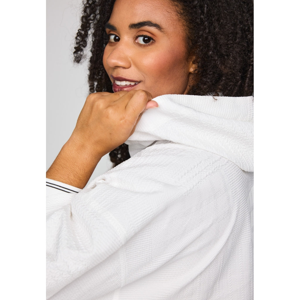 Studio SAlina Jacket with net linning Jacket White