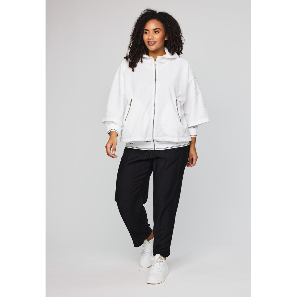 Studio SAlina Jacket with net linning Jacket White