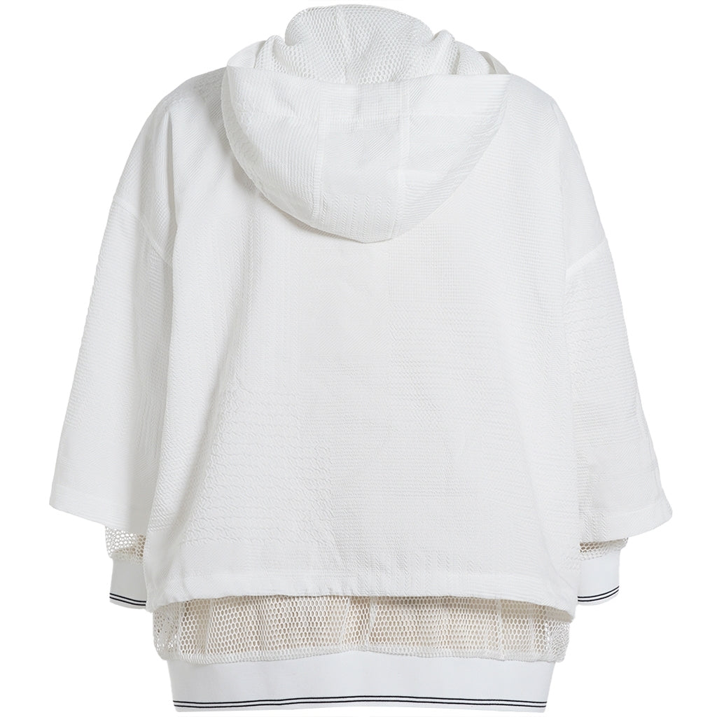 Studio SAlina Jacket with net linning Jacket White