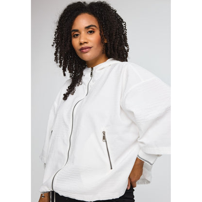 Studio SAlina Jacket with net linning Jacket White