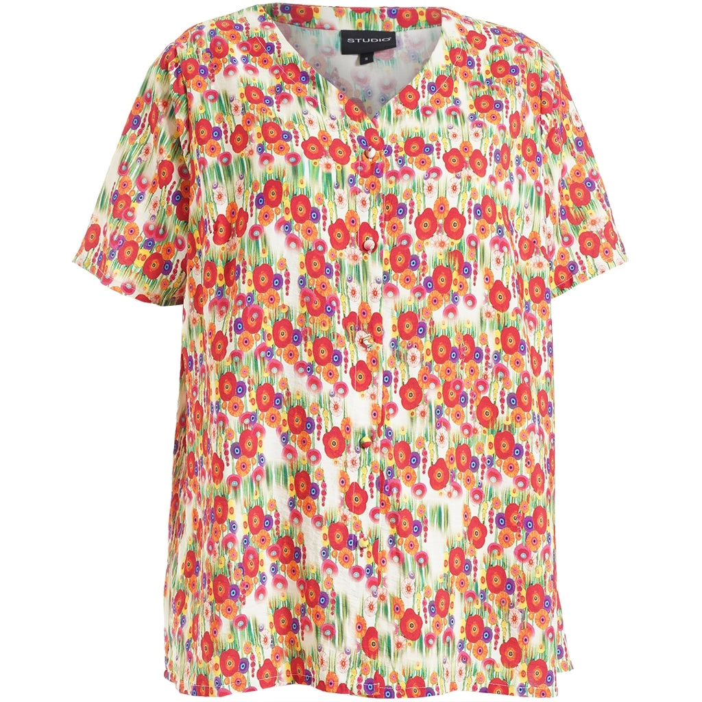 Studio SAmalie Shirt Shirt Red flower print