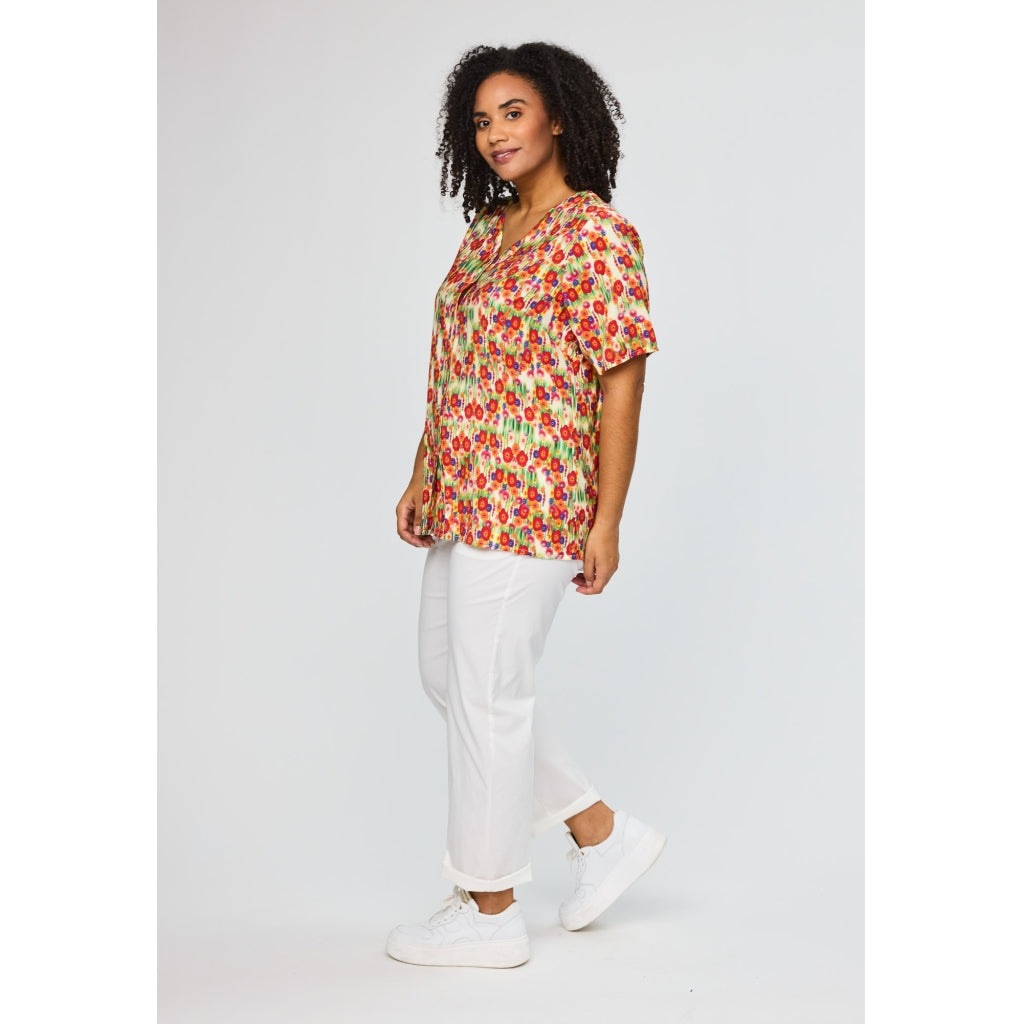 Studio SAmalie Shirt Shirt Red flower print