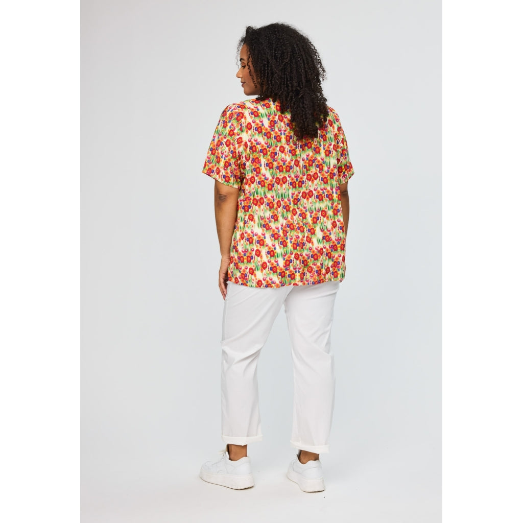 Studio SAmalie Shirt Shirt Red flower print