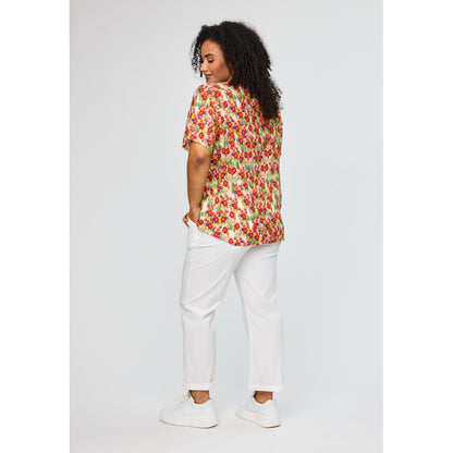 Studio SAmalie Shirt Shirt Red flower print