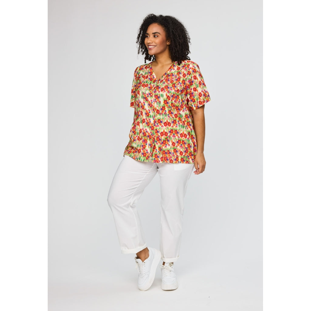 Studio SAmalie Shirt Shirt Red flower print