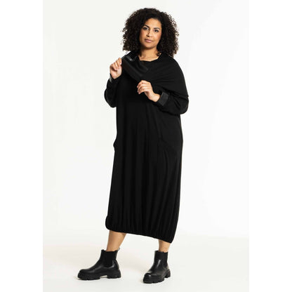 Studio SAnnelis Dress with fancy neck Dress Black