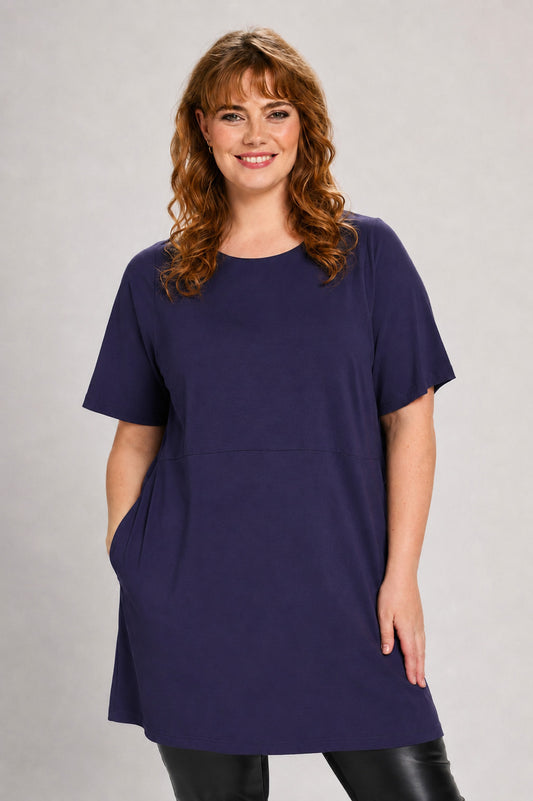 Studio SAnnika Tunic Without Print Tunic Navy