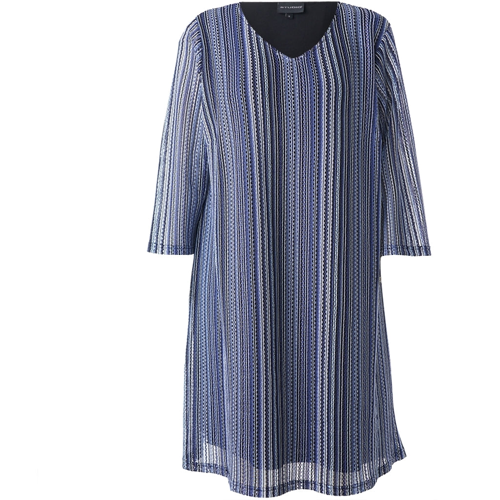 Studio SAstrid Dress Dress Blue knit stripes