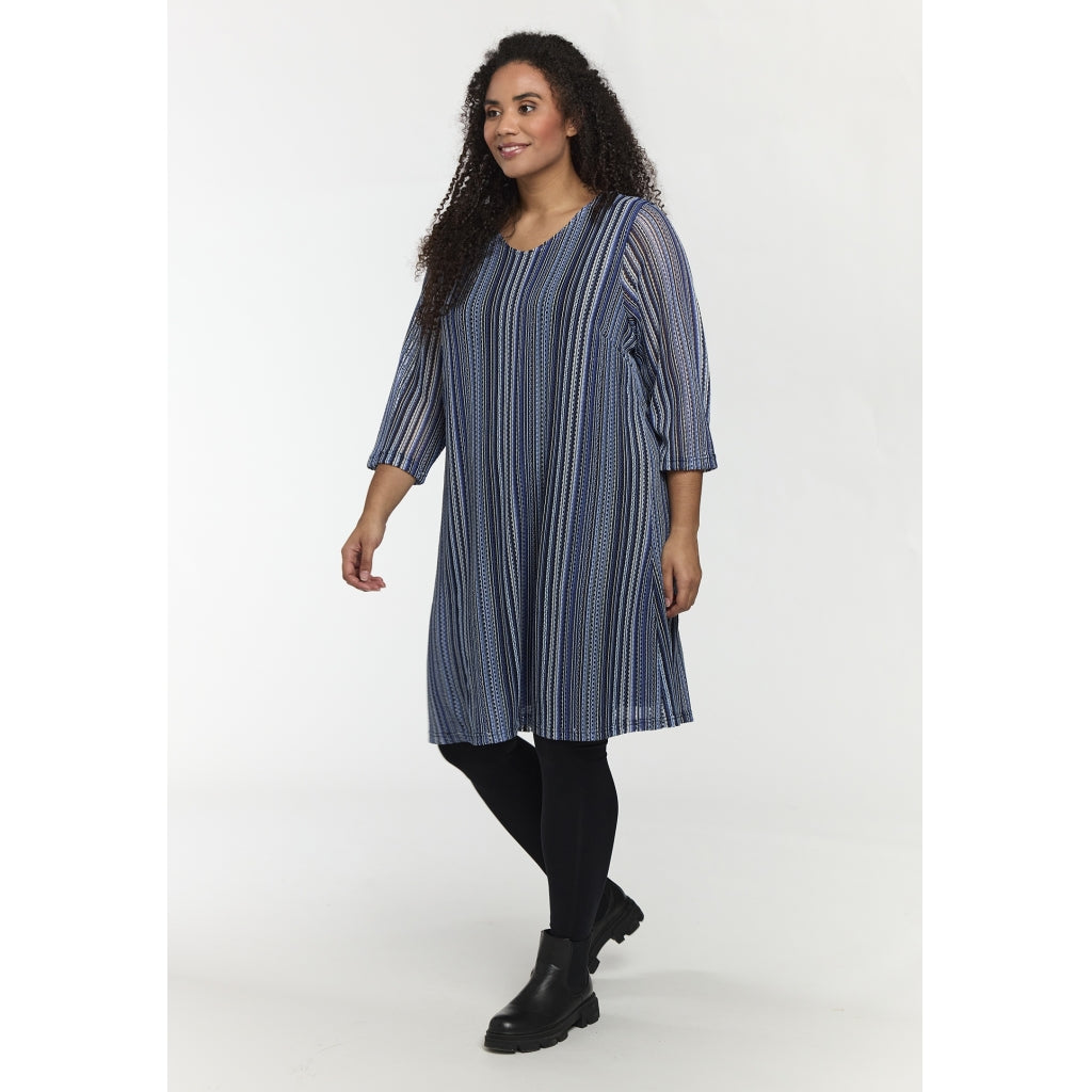 Studio SAstrid Dress Dress Blue knit stripes