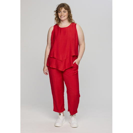Studio SAubrey top Top Red