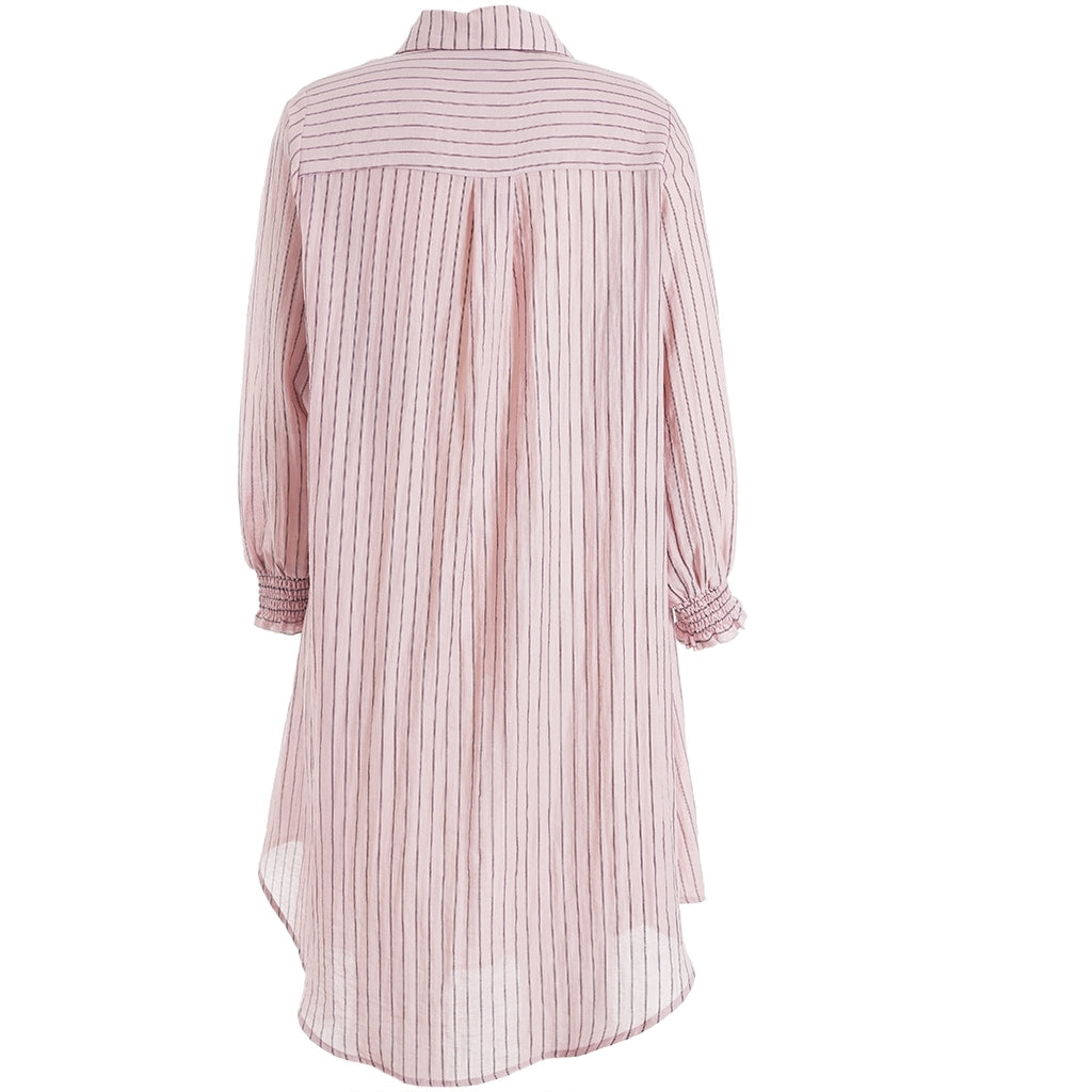 Studio SAyla Shirt dress Dress Rose with black stripe