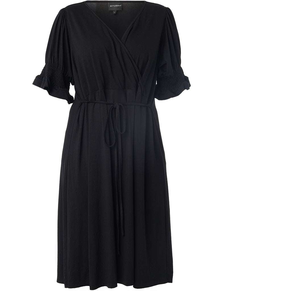 Studio SBeatrice wrap dress Dress Black