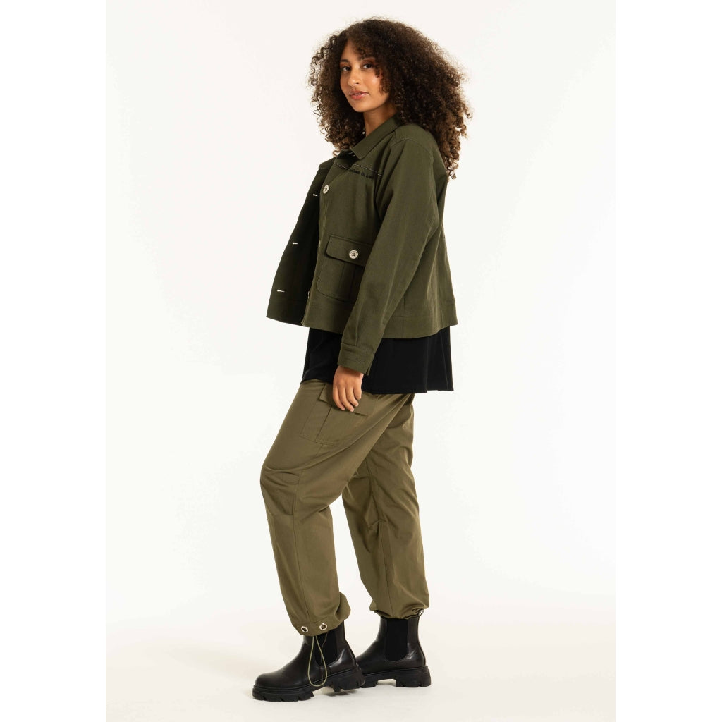 Studio SBegitta Short Jacket Short Jacket DK. Green