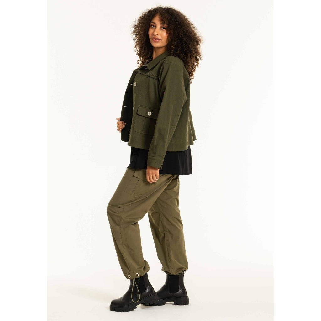 Studio SBegitta Short Jacket Short Jacket DK. Green