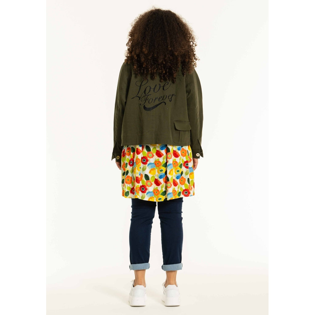 Studio SBegitta Short Jacket Short Jacket DK. Green