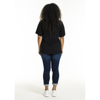 Studio SBella T-Shirt with print T-Shirt Black with bus