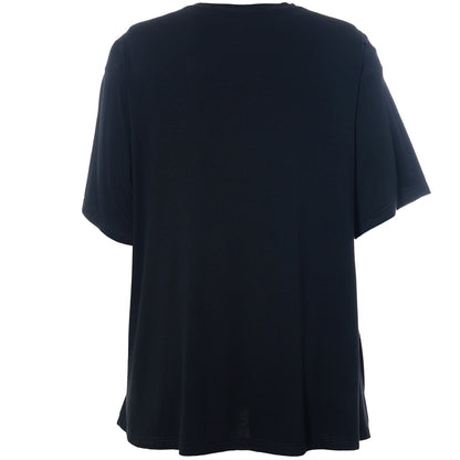 Studio SBella T-Shirt with print T-Shirt Black with bordeaux