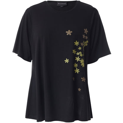 Studio SBella T-Shirt with print T-Shirt Black with Green