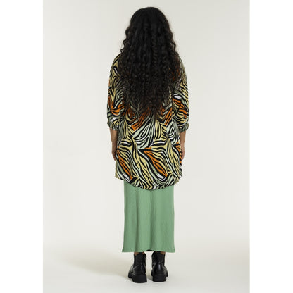 Studio SBerbel Tunic Tunic Green yellow zebra