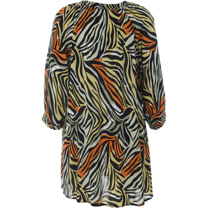 Studio SBerbel Tunic Tunic Green yellow zebra