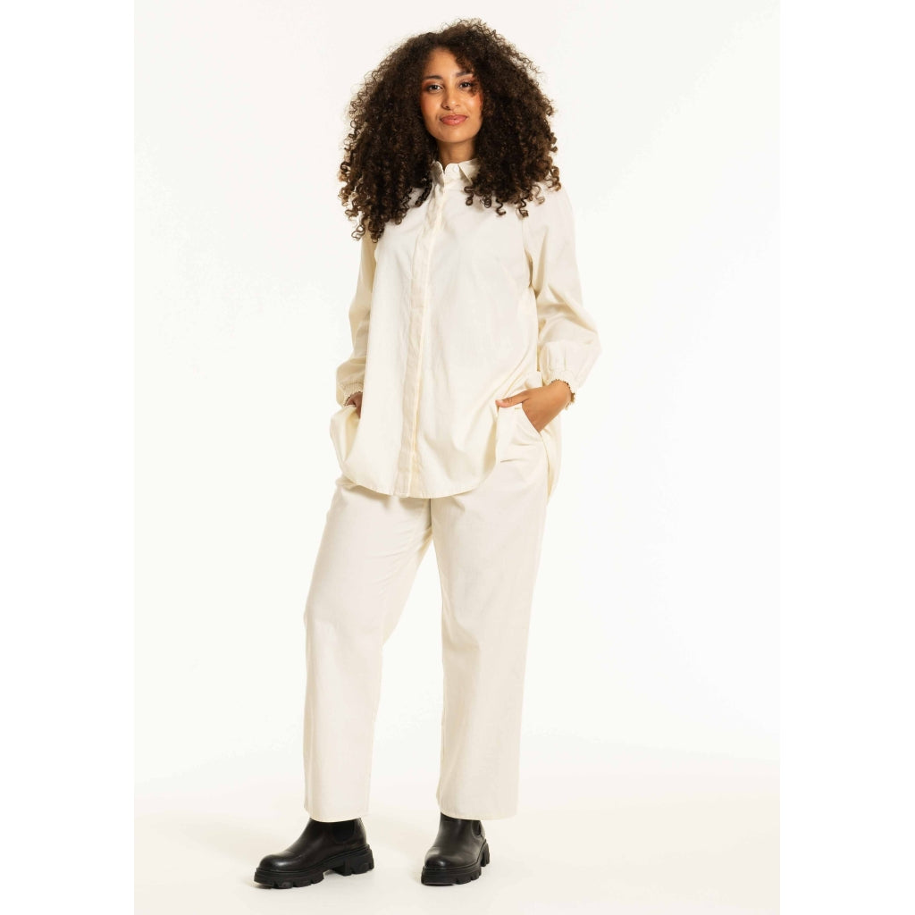 Studio SBereth Shirt with pleats Shirt Off-White