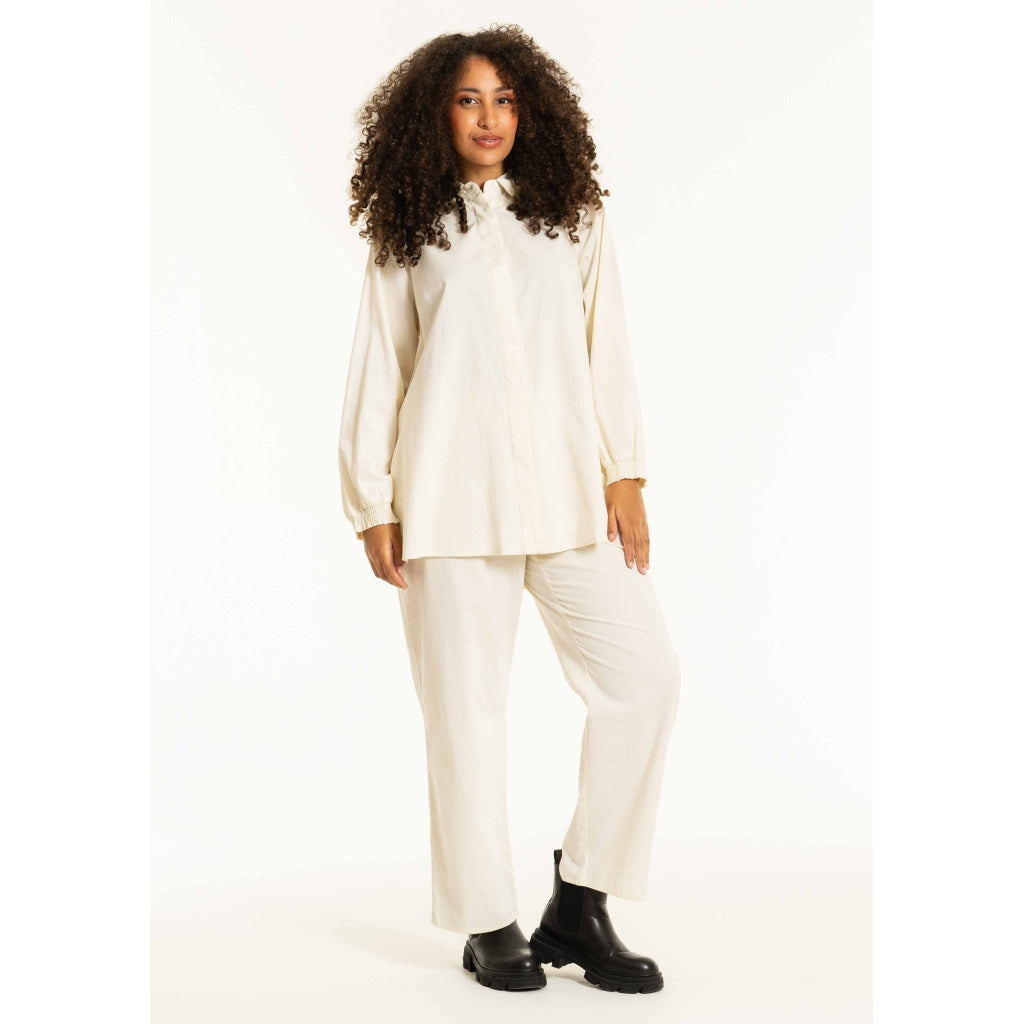 Studio SBereth Shirt with pleats Shirt Off-White