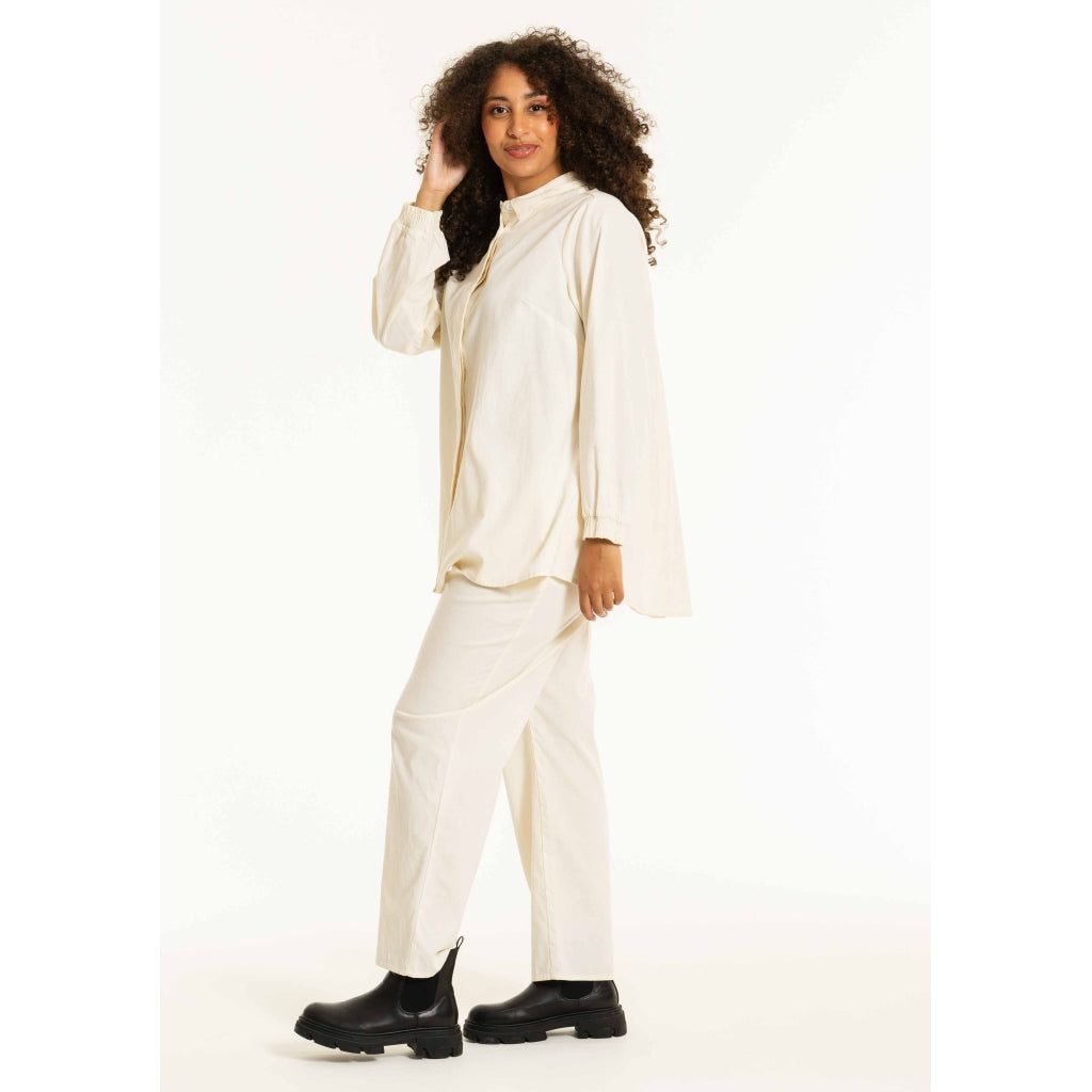 Studio SBereth Shirt with pleats Shirt Off-White