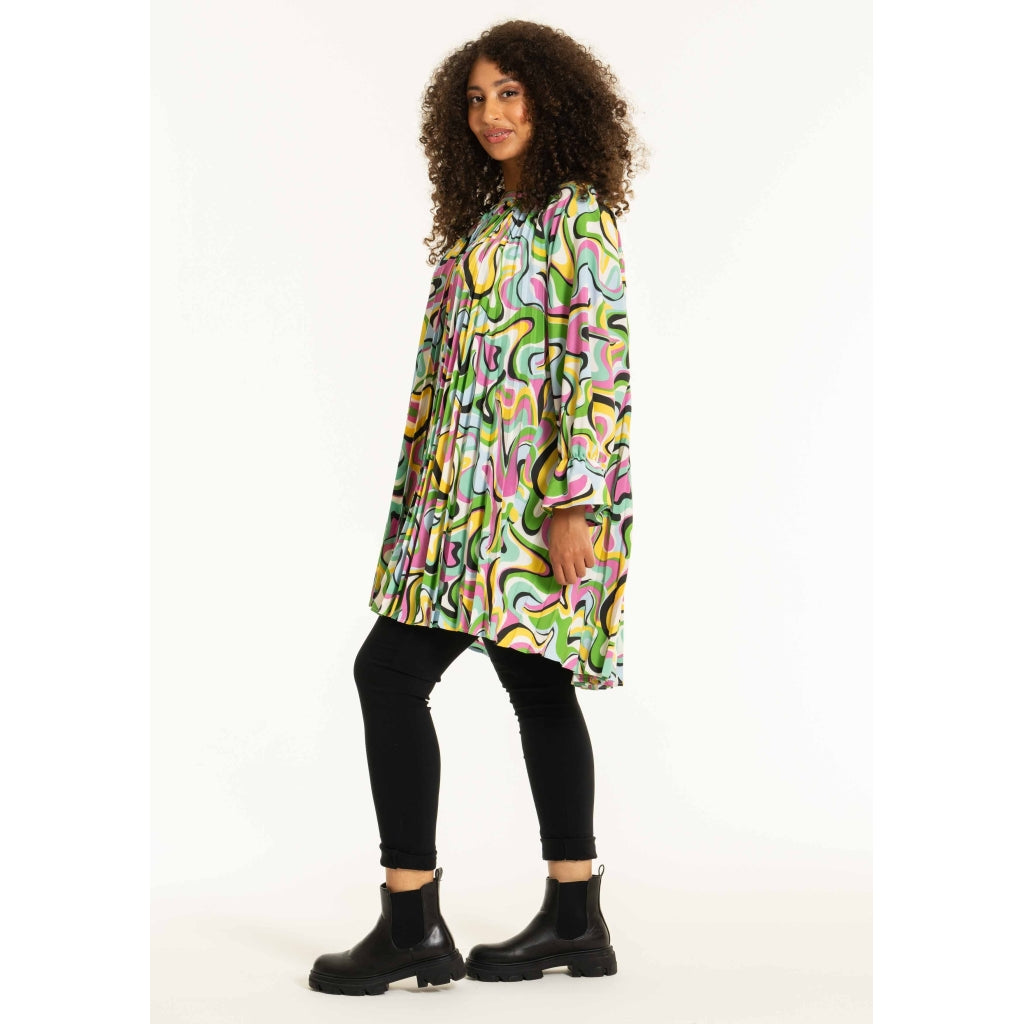 Studio SBiana Plisse tunic Tunic Multi Colour