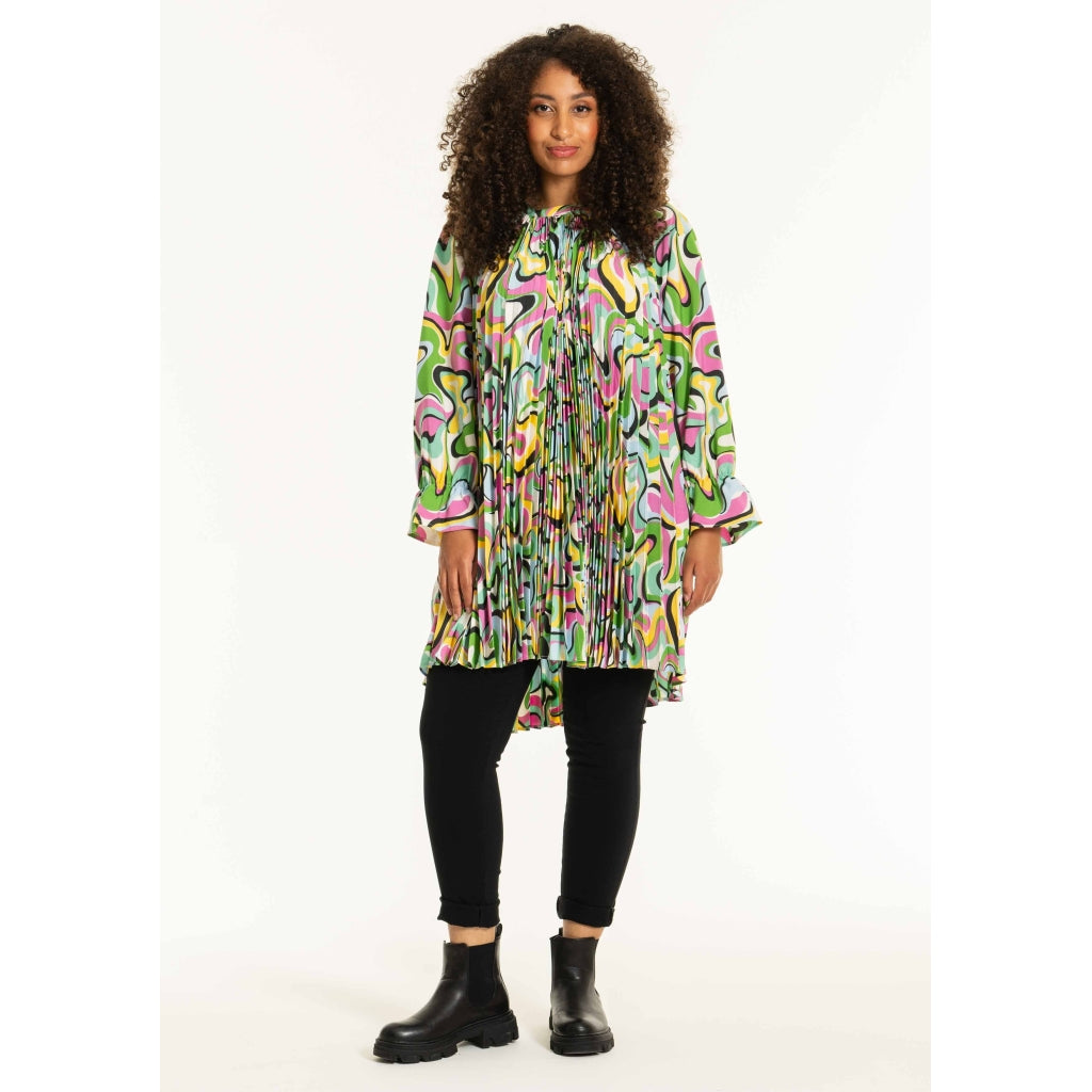 Studio SBiana Plisse tunic Tunic Multi Colour