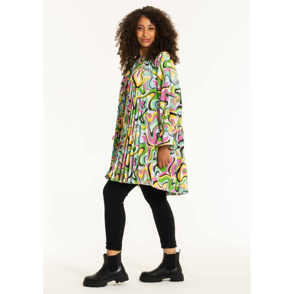 Studio SBiana Plisse tunic Tunic Multi Colour