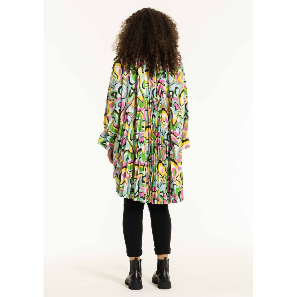 Studio SBiana Plisse tunic Tunic Multi Colour