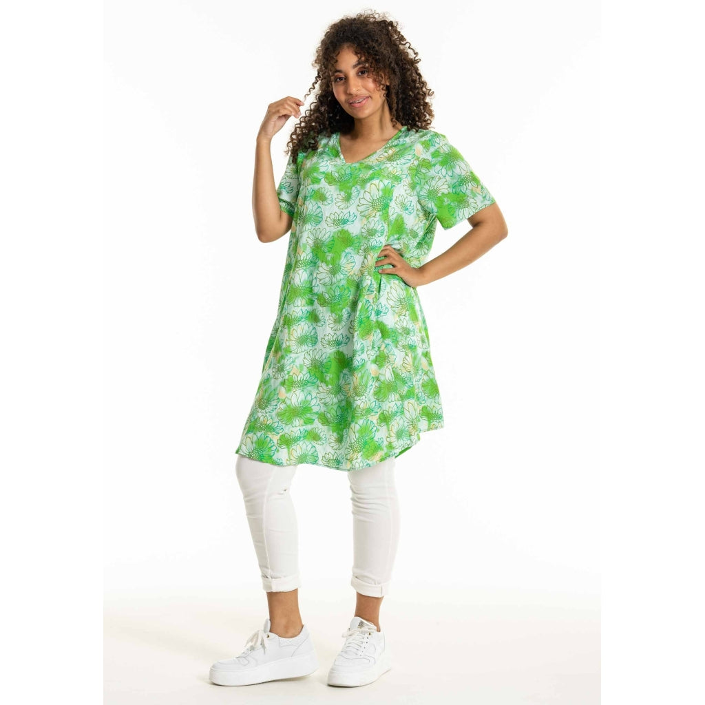 Studio SBirgitte Dress Dress Green Flower