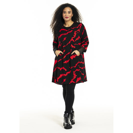 Studio SBirgitte Dress Dress Red/Black cloud