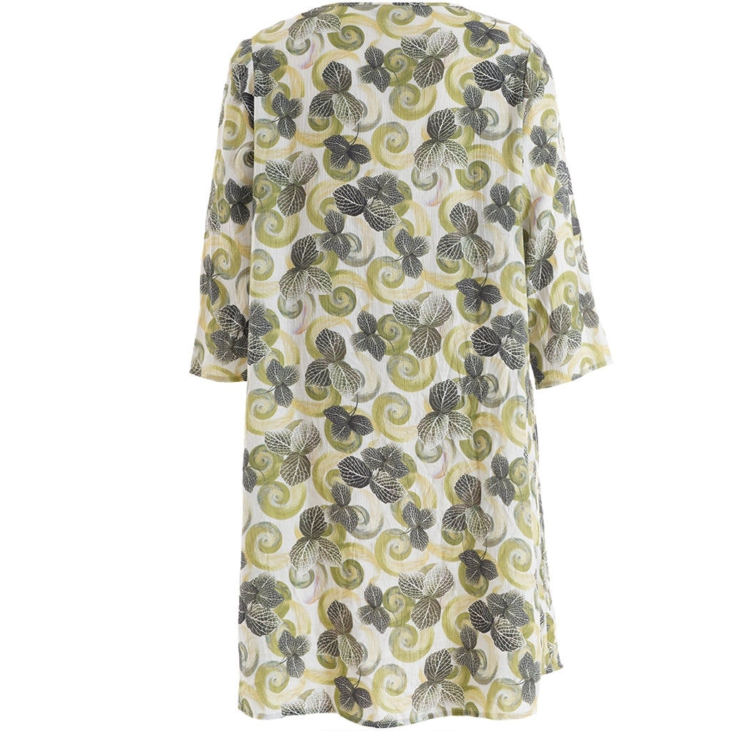 Studio SBirgitte Dress Dress Off white + green flowers