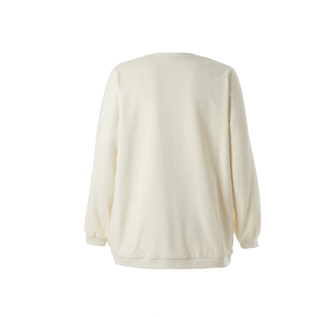 Studio SBjanka Sweat Shirt Sweat Shirt Off-White