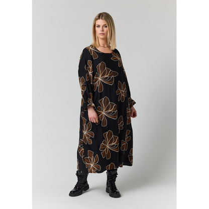 Studio SBodil Dress Dress Black with flower