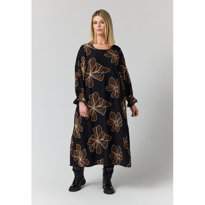 Studio SBodil Dress Dress Black with flower