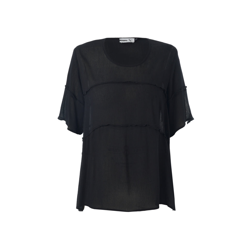 Studio SBolethe Crepe Blouse Blouse Black