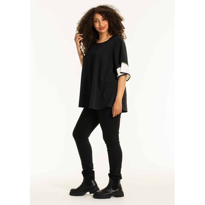 Studio SBonet Blouse Blouse Black/Offwhite