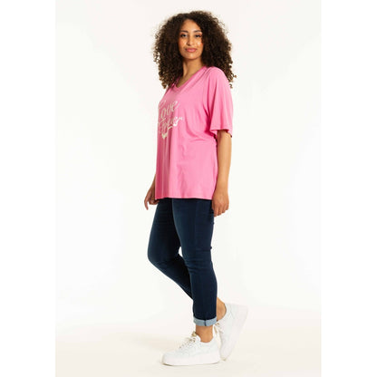 Studio SBonna T-Shirt with print T-Shirt Pink