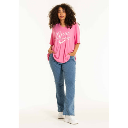 Studio SBonna T-Shirt with print T-Shirt Pink