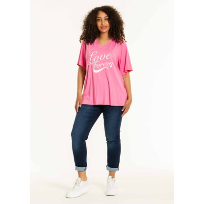 Studio SBonna T-Shirt with print T-Shirt Pink