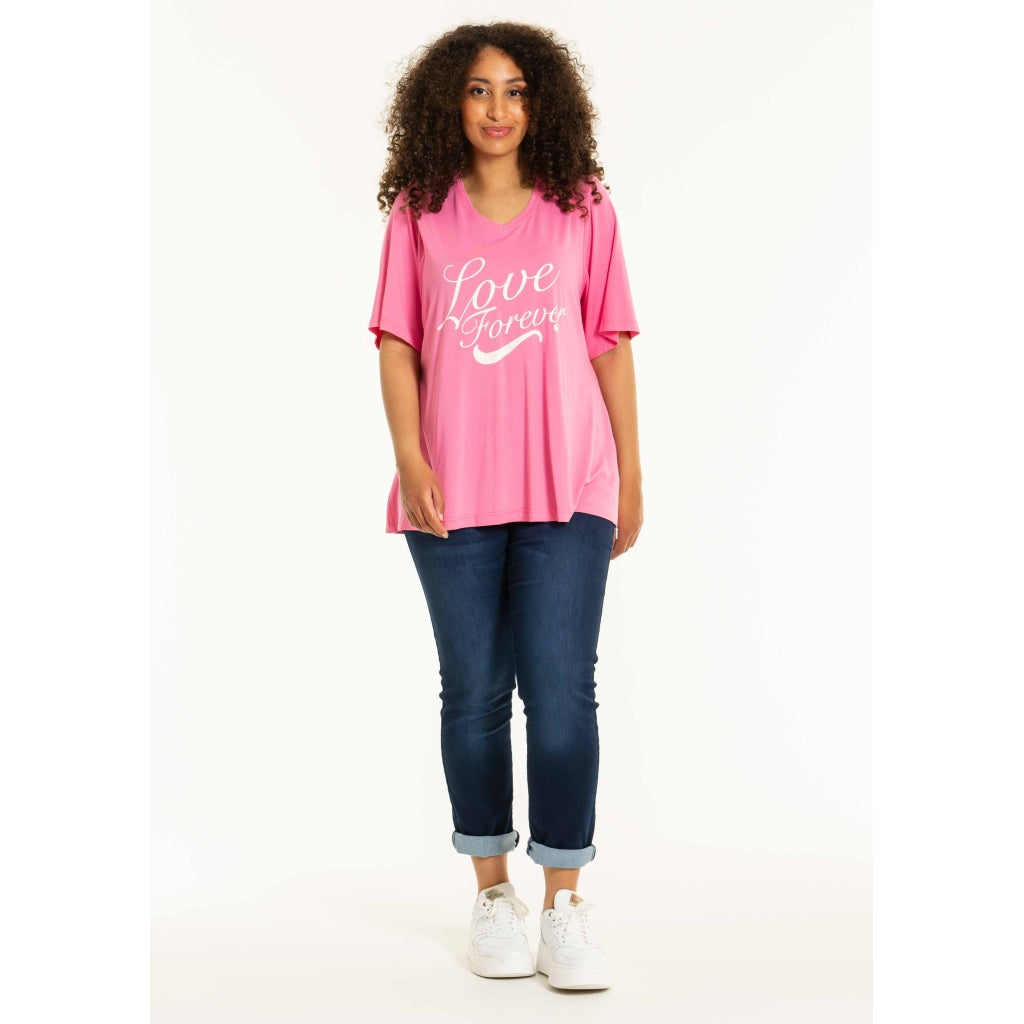 Studio SBonna T-Shirt with print T-Shirt Pink